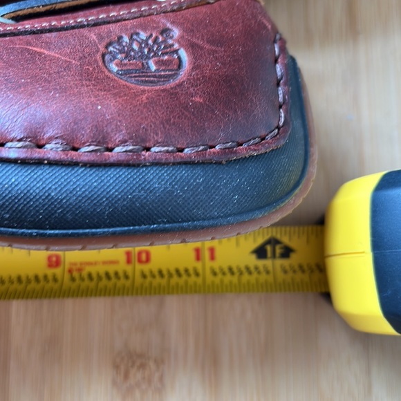 $200 - Timberland TB0A16MJ Wine/Brown Leather Classic 2 Eye Boat Shoes 74013 - Picture 9 of 12